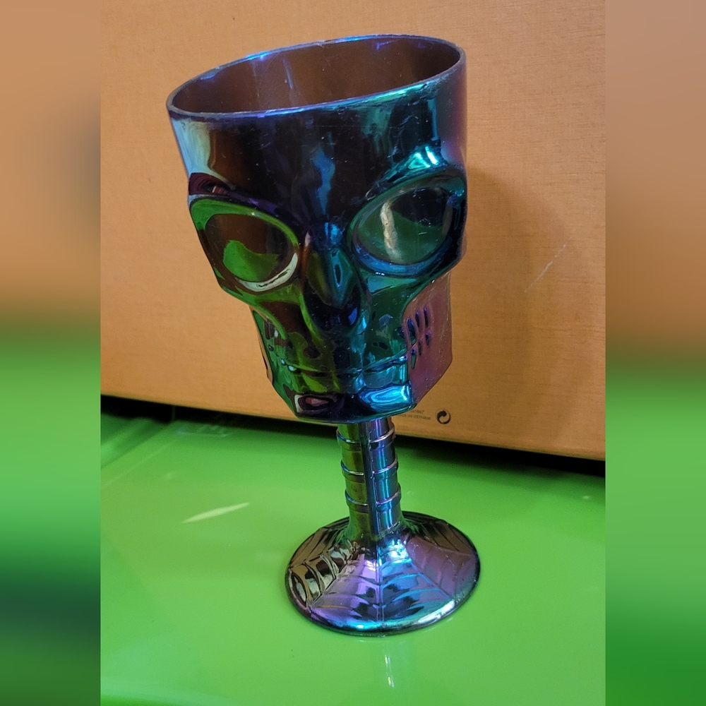 Skull Plastic Halloween Reusable Cup